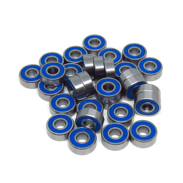 MR83 2RS Miniature Ball Bearing 3x8x3mm Blue Rubber Sealed Bearing MR83-2RS